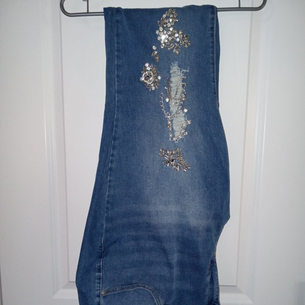 Bedazzled jeans